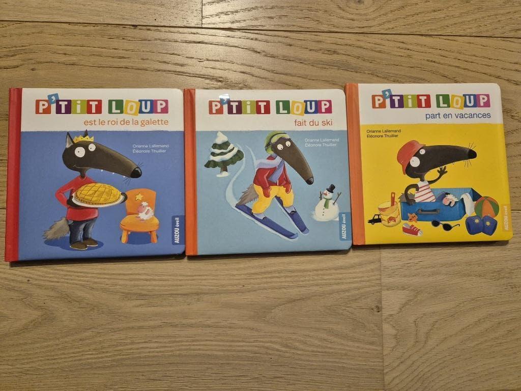 P'tit loup - lot de 3 livres, Garçon ou Fille, Enlèvement ou Envoi, Fiction général, Comme neuf