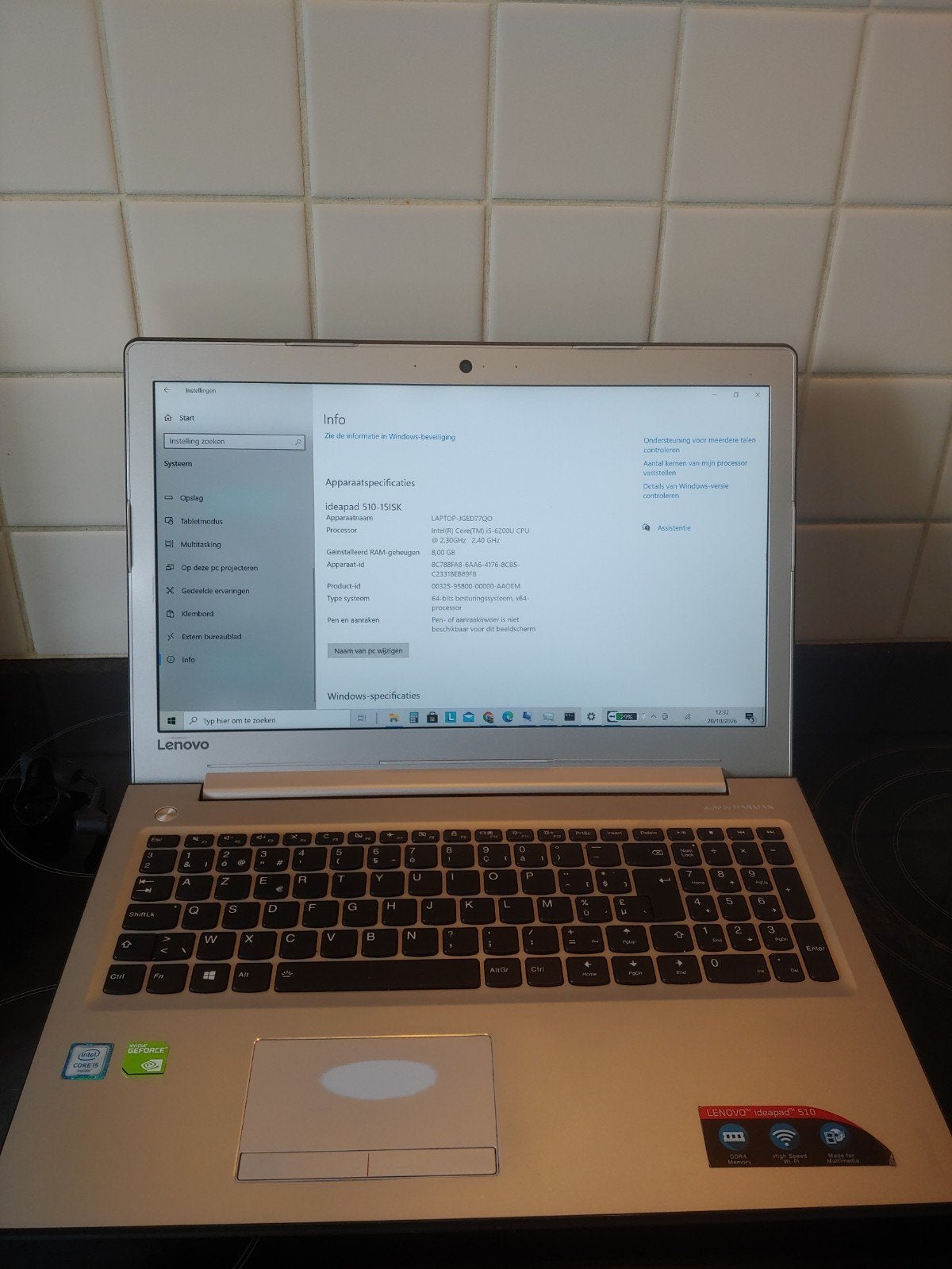 Lenovo IdeaPad 510 | i5 | 8GB RAM | 1TB + SSD | NVIDIA, Enlèvement, 8 GB, HDD
