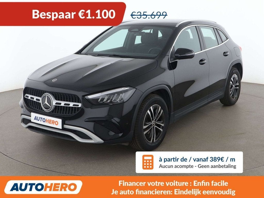 Mercedes-Benz GLA 180 GLA 180 Mild-Hybrid (bj 2025), Auto's, Gebruikt, Zwart, 136 pk, 5 zetels