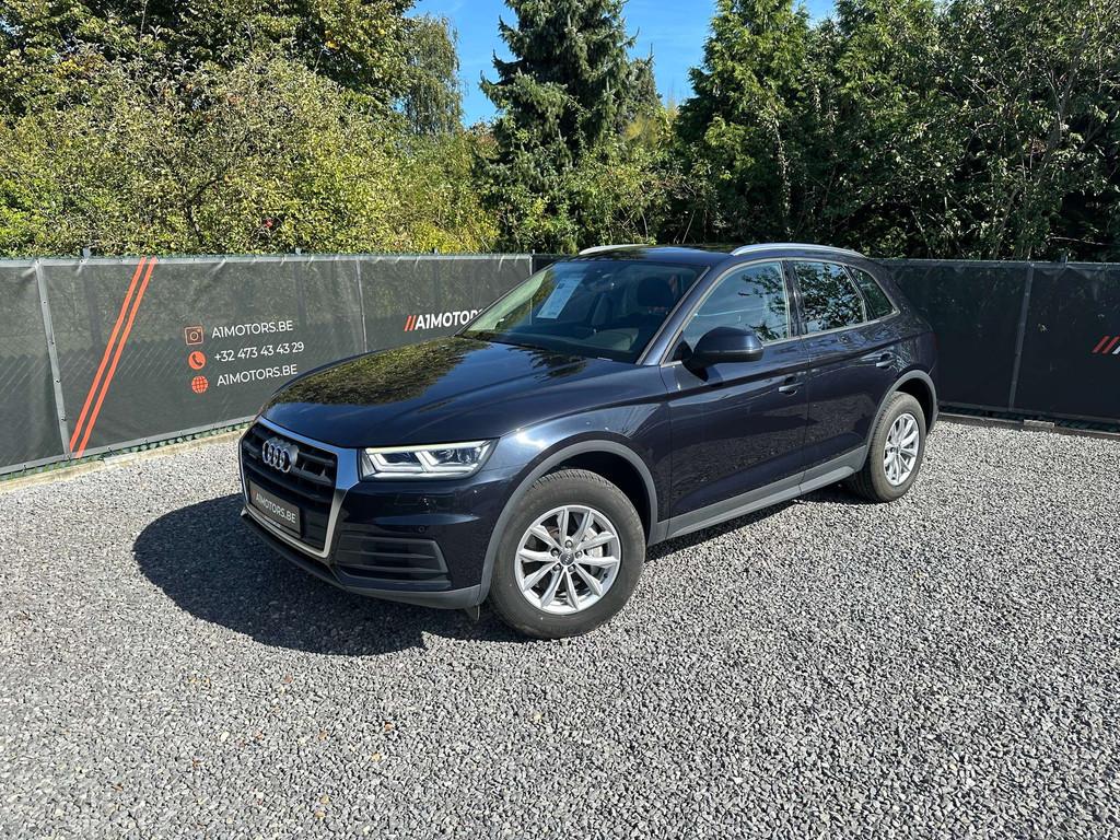 Audi Q5 35 TDI | Quattro | S tronic | Sport, Auto's, Audi, Gebruikt, 4 cilinders, Q5, Blauw