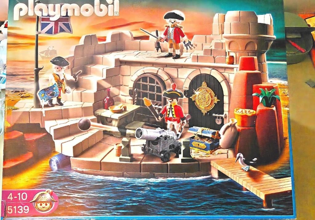 Playmobil Britse soldatenvesting – 5139, Ophalen, Zo goed als nieuw, Complete set