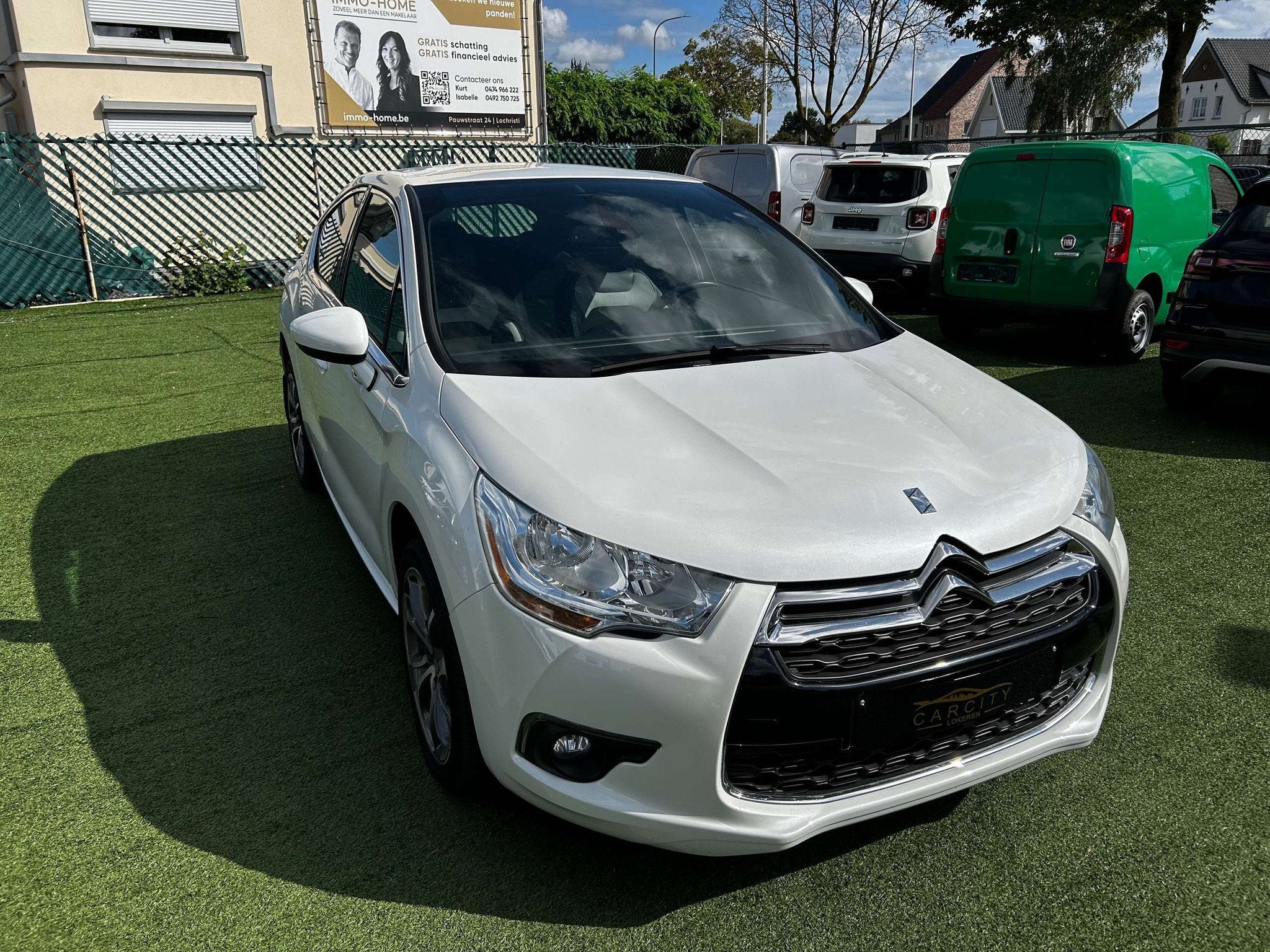 Citroën DS4 1.6 AUTOMAAT Sport Chic ° 45833 KM° GPS° 12M, Autos, Euro 5, Achat, Entreprise, Noir