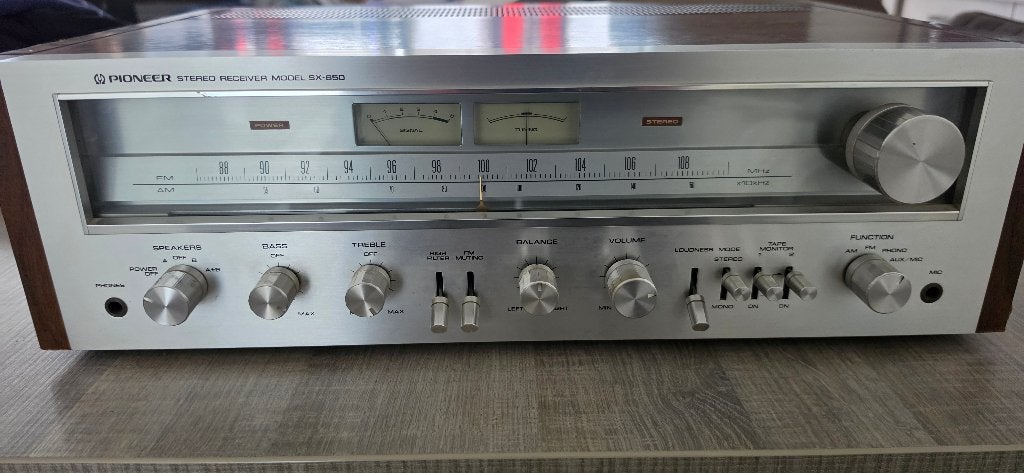 Vintage Receiver Pioneer SX-650, TV, Hi-fi & Vidéo, Enlèvement, 120 watts ou plus, Stéréo, Pioneer