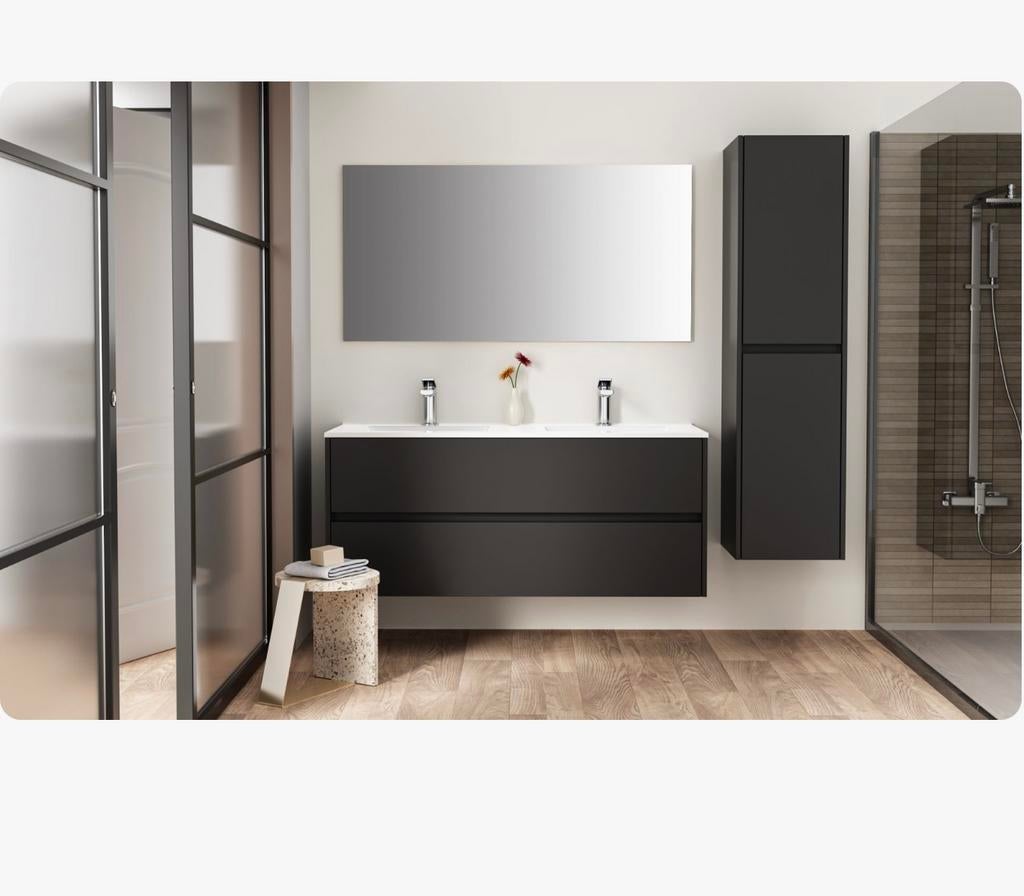 ✅📣️Meuble de salle de Bain + vasque + Miroire Super Promo‼️