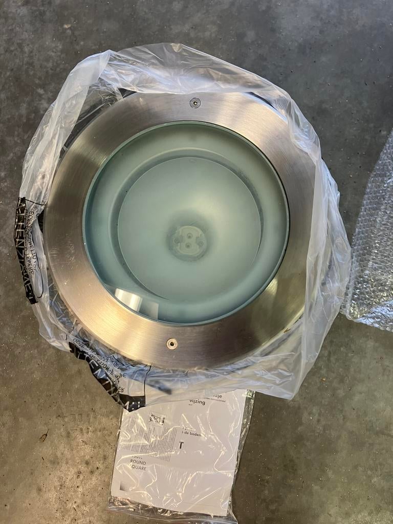 INOX nieuwe Grote Grondspot, Tuin en Terras, Ophalen, Nieuw, Inox