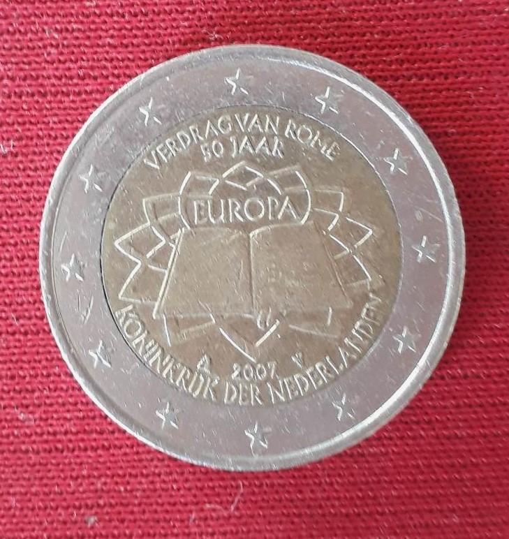 2 euro Nederland 2007 (Rome), Postzegels en Munten, Munten | Europa | Euromunten, Ophalen, 2 euro, Losse munt