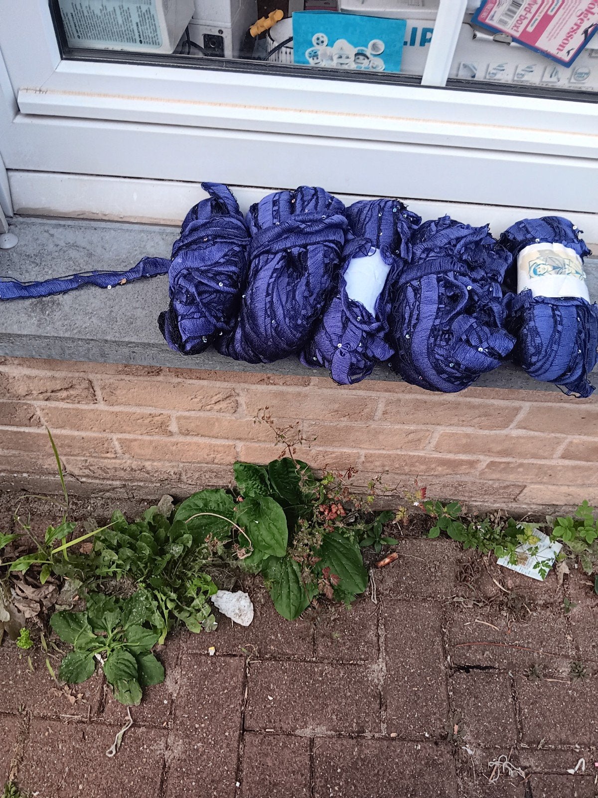 5 écheveaux de laine à ruban « paillette » de Sailor, Hobby & Loisirs créatifs, Tricot & Crochet, Enlèvement
