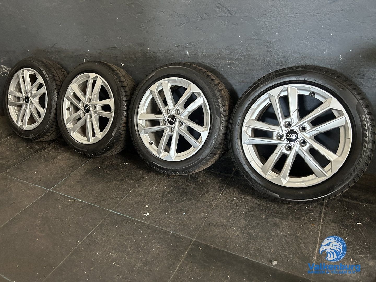6mm! Originele Audi A3 8Y 17 inch velgen 5x112 winterbanden, Gebruikt, -, -, Banden en Velgen