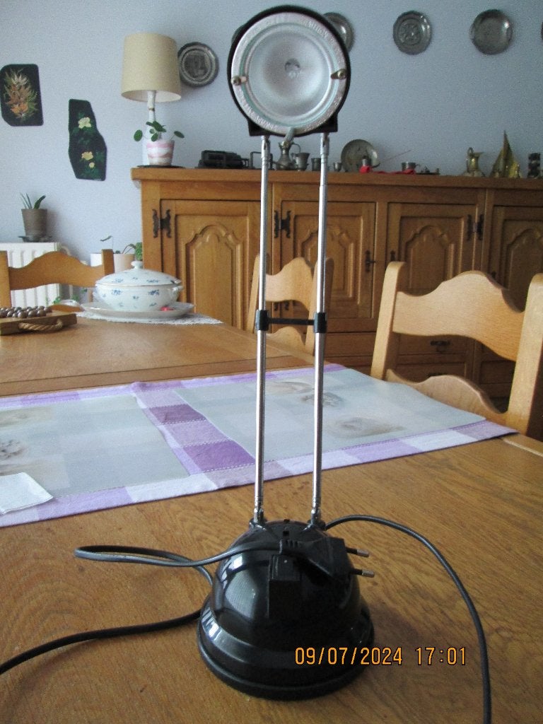 Lampe de bureau., Ophalen, Bureaulamp, E27 (groot), Zo goed als nieuw