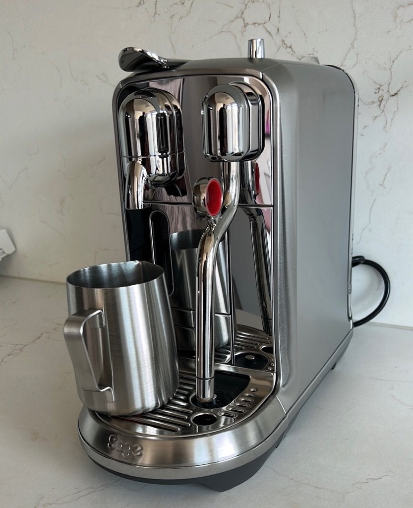 Creatista Plus Metal Stainless Steel, Elektronische apparatuur, Koffiezetapparaten, Koffiepads en cups, Verzenden, Zo goed als nieuw