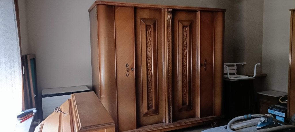 2 kleerkasten, Ophalen, Met deur(en), Gebruikt, 200 cm of meer