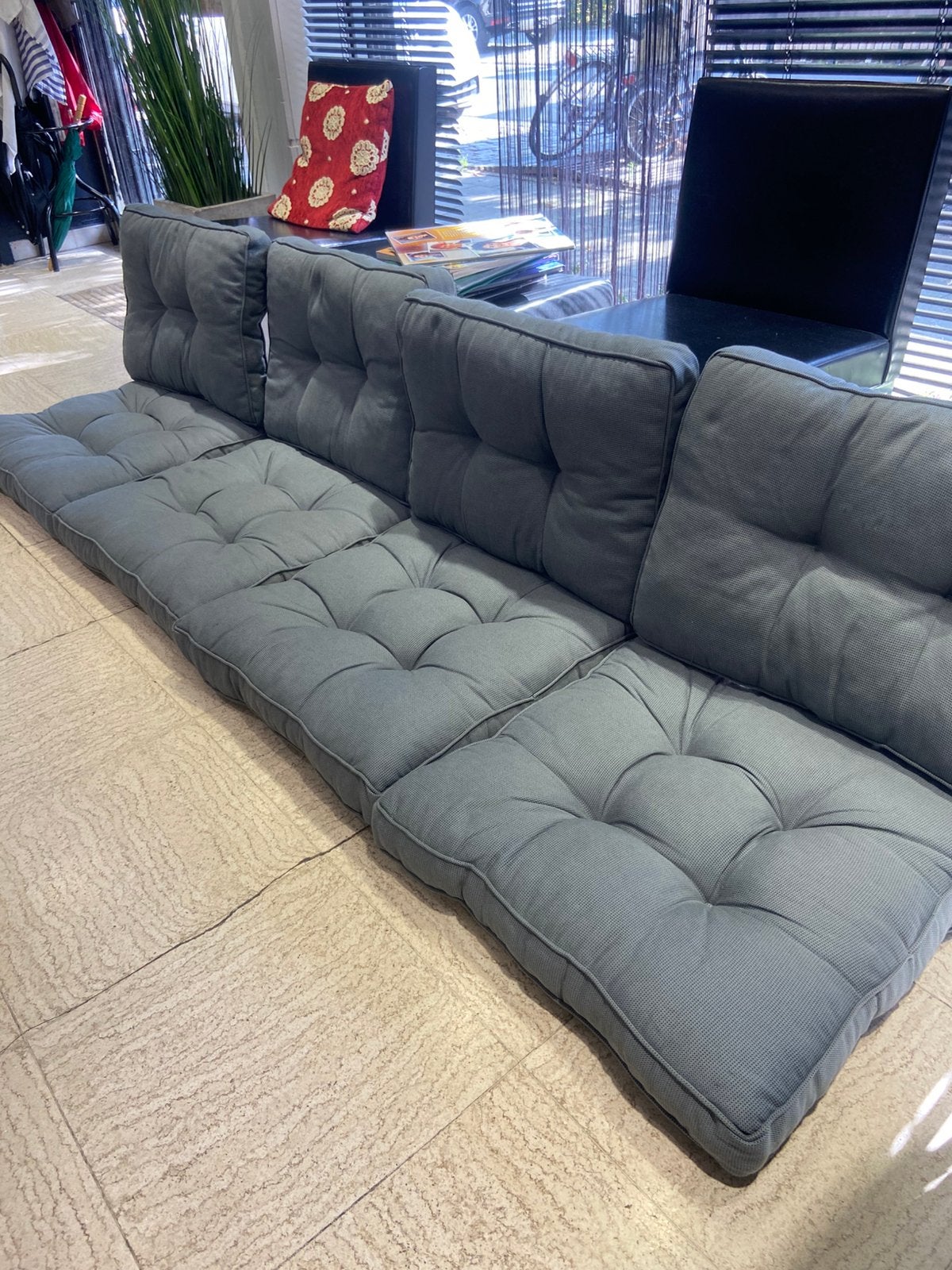 Lounge set tuin kussens, Tuin en Terras, Ophalen, Zo goed als nieuw