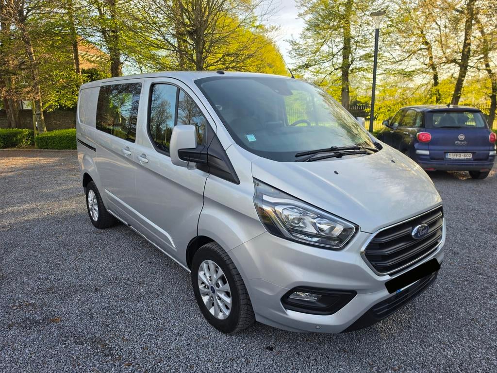 Ford Transit Custom 2.0 EcoBlue – 170PK – Automaat – Panther, Stof, 1995 cc, 4 cilinders, Bedrijf