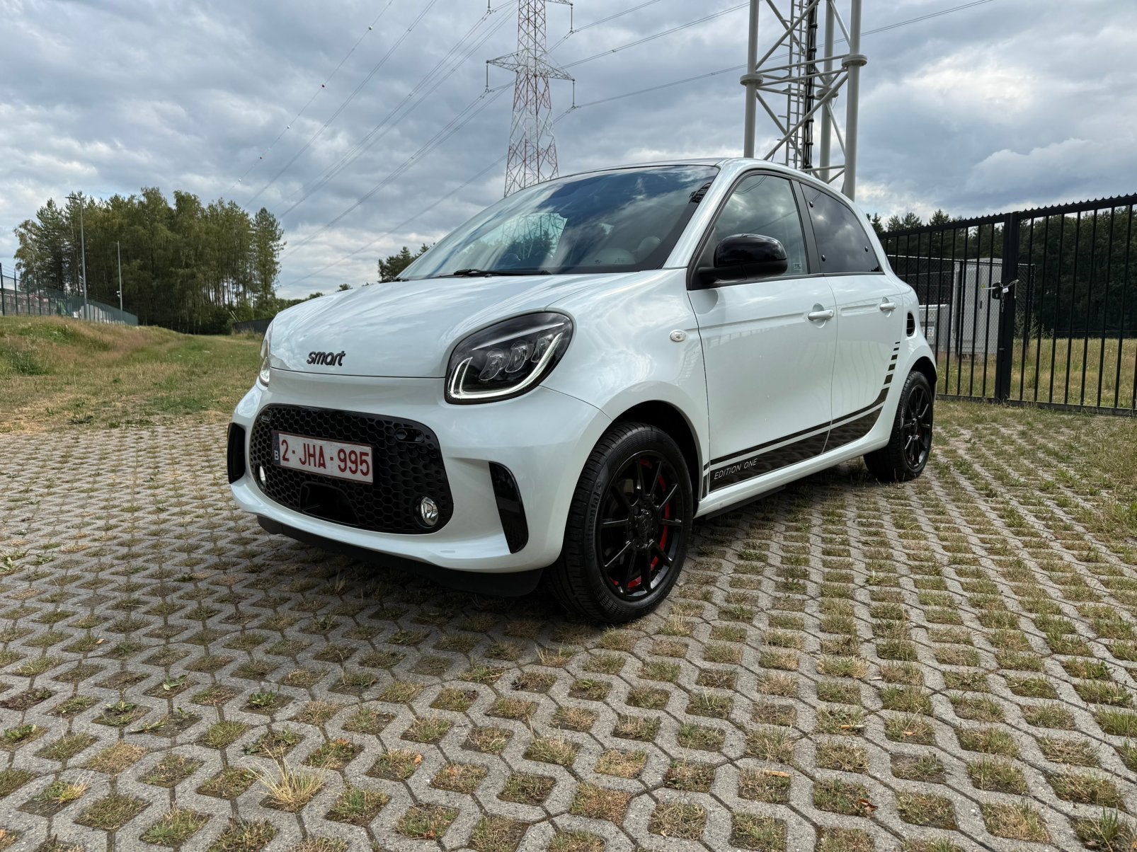 Smart ForFour EQ Edition One Brabus – Full Options, Auto's, Achterwielaandrijving, Wit, Leder, Elektrisch