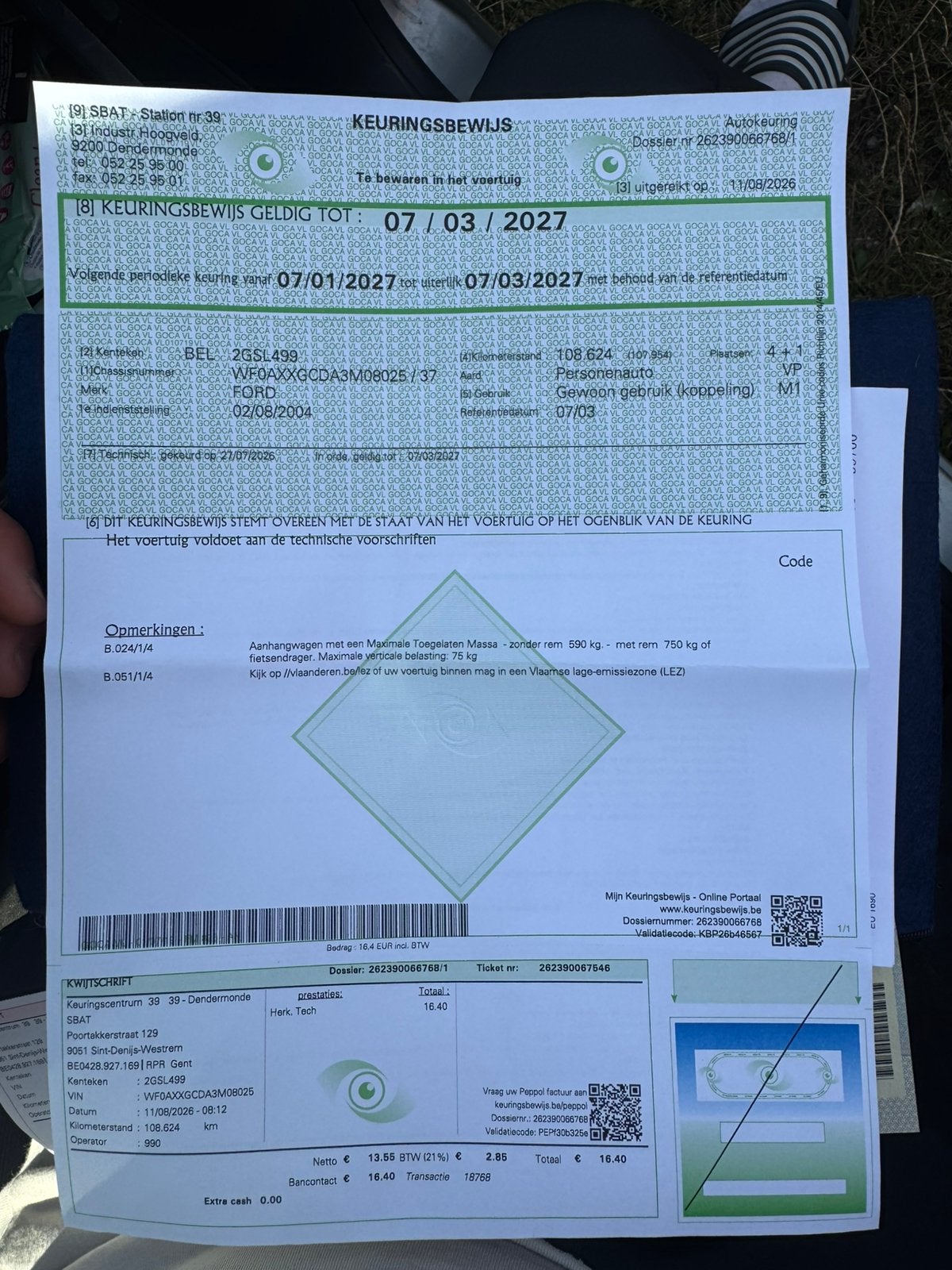 Ford Focus 1.6 essence-2004-109000km Automatik, Autos, Ford, Focus, Argent ou Gris, Achat, Entreprise
