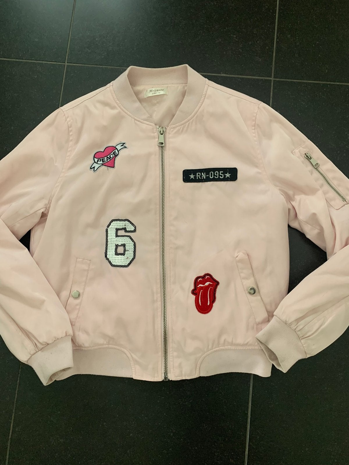 Roze jas xl, Kleding | Dames, Ophalen of Verzenden, Zo goed als nieuw, Maat 46/48 (XL) of groter, Roze
