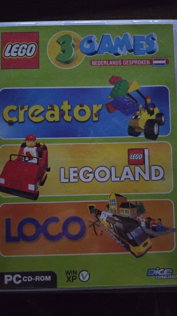 CDROM Lego 3 in 1, Games en Spelcomputers, Games | Pc, Overige genres, 1 speler, Eén computer, Ophalen of Verzenden