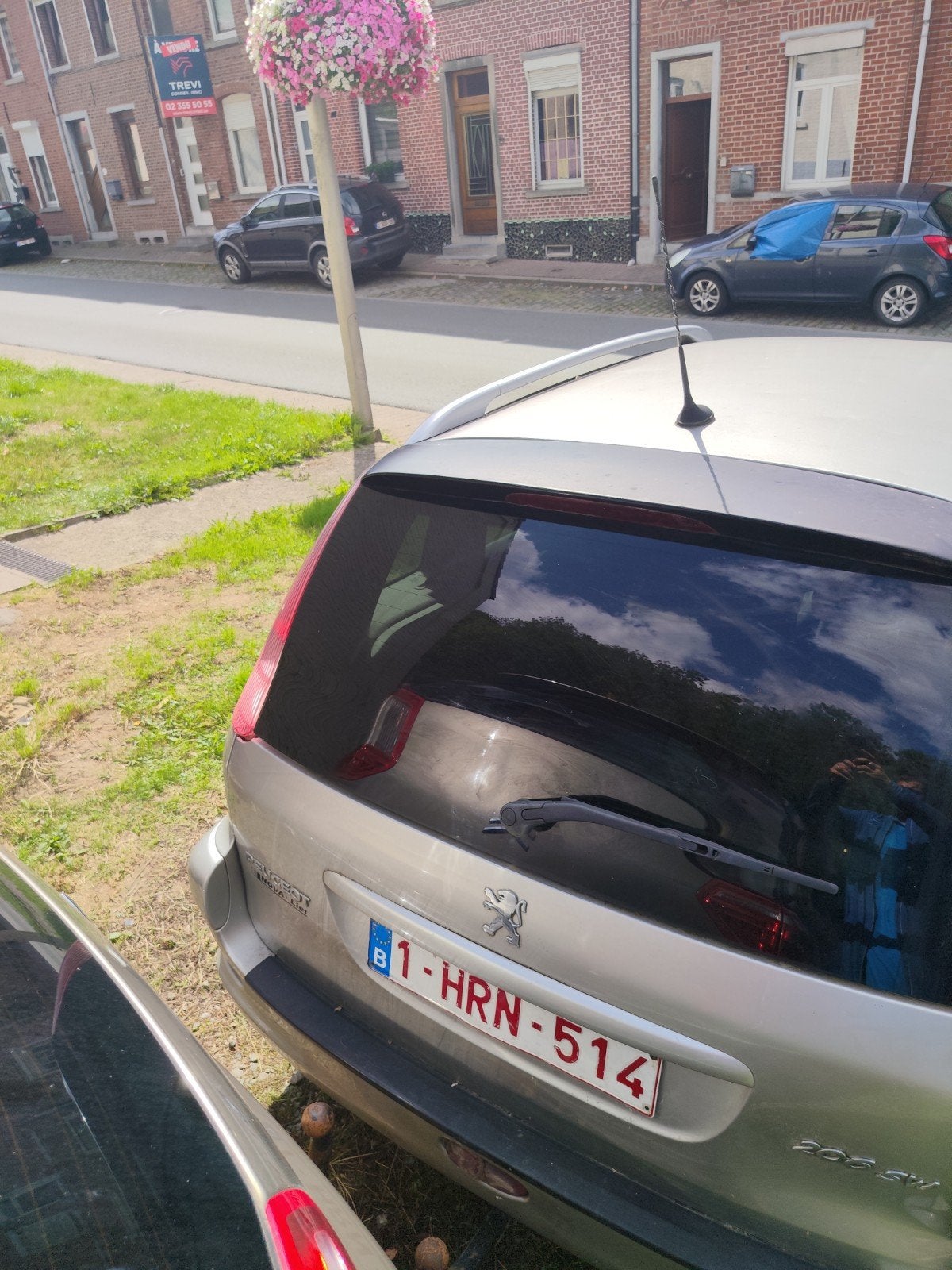 Peugeot 206 hdi 0483/16.98.94, Autos, Peugeot, Argent ou Gris, Achat, Boîte manuelle, 5 portes