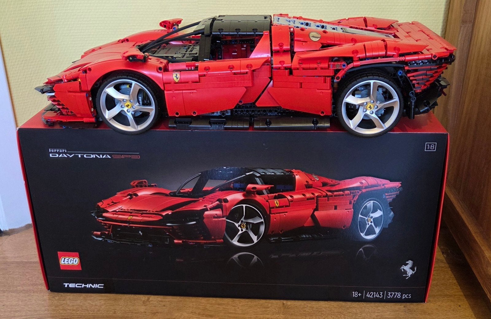 Lego FERRARI DAYTONA originele lego set 42143 + 4 sets, Enlèvement, Complet, Lego