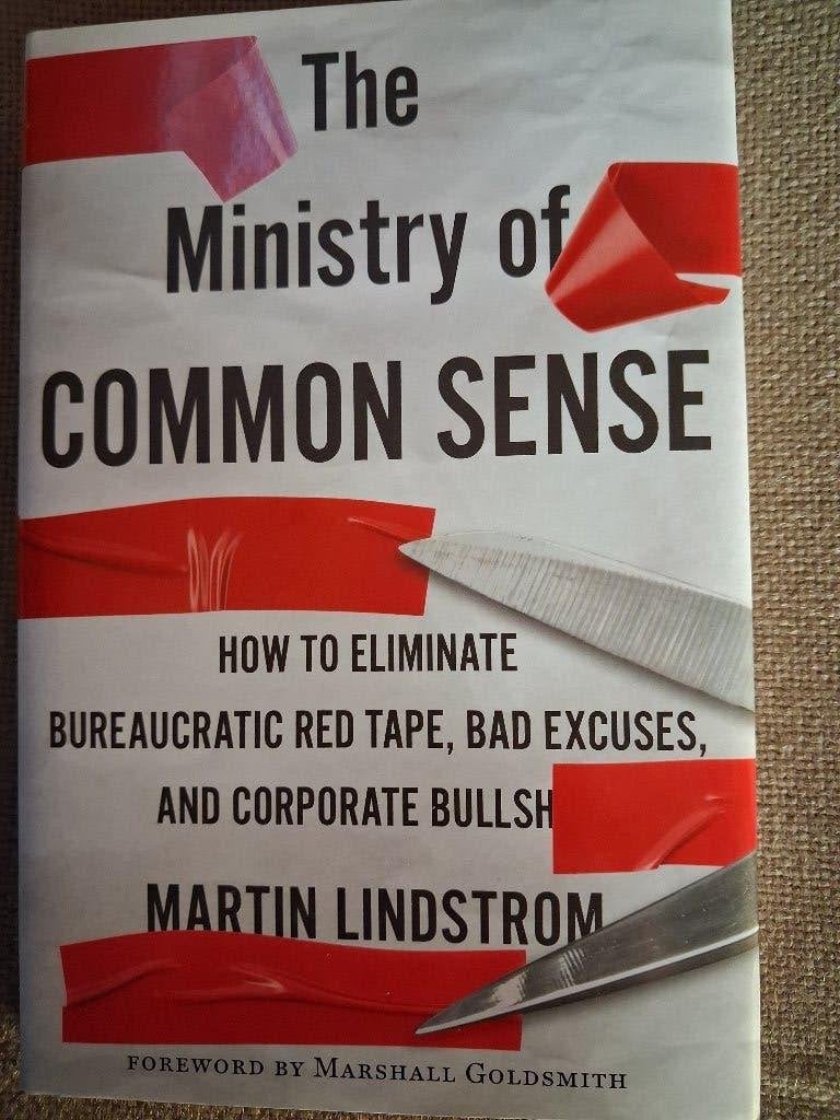 The Ministry of Common Sense _ Martin Lindstrom - ENGELS, Ophalen of Verzenden
