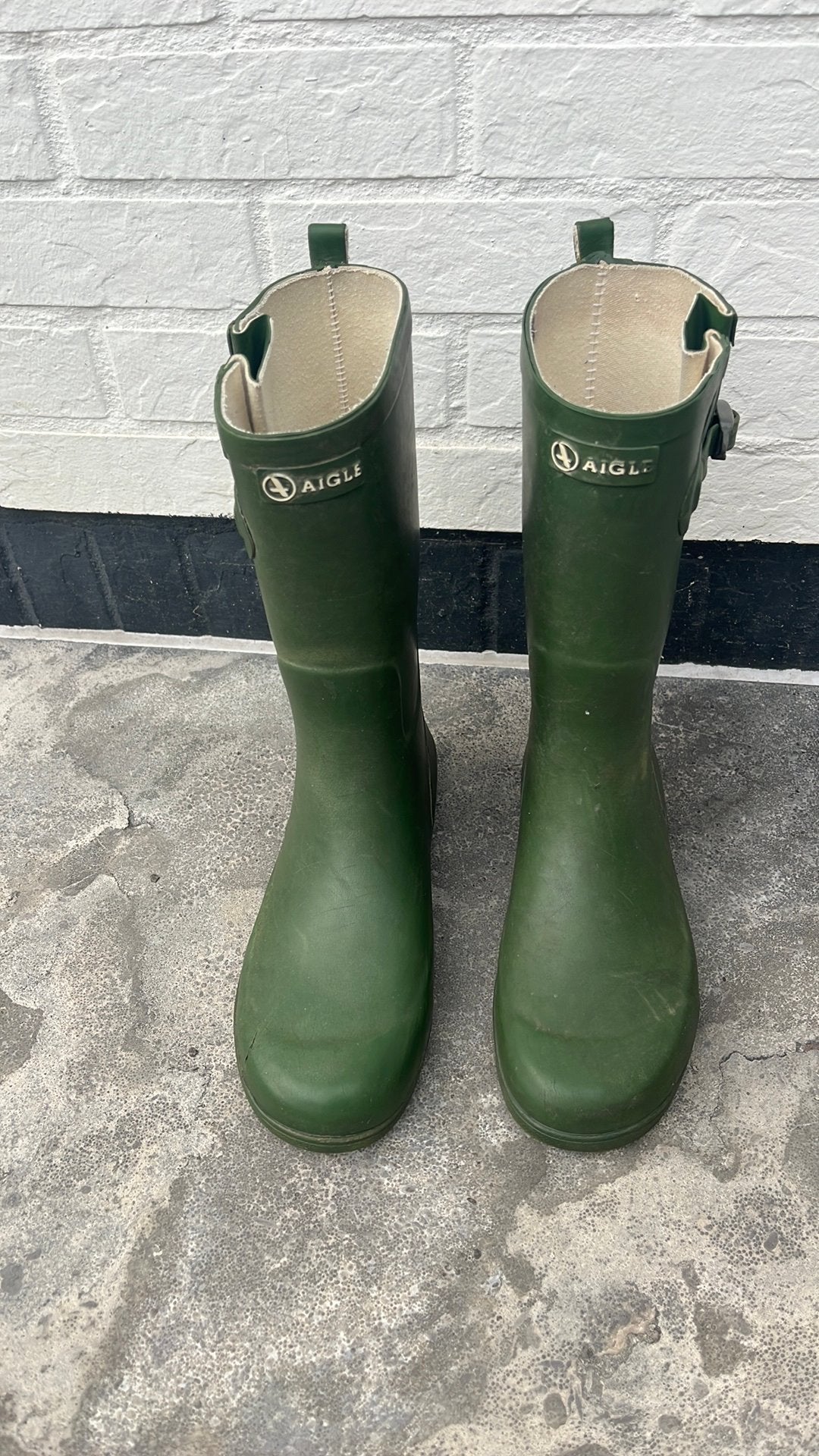 Botten Aigle maat 35, Ophalen, Gebruikt