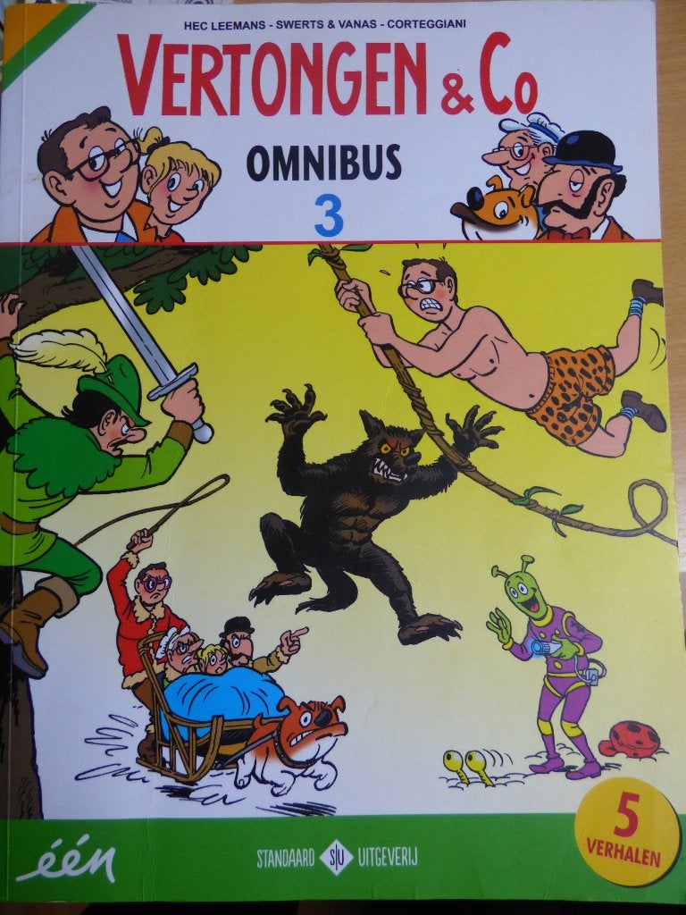 vertongen en co :  omnibus nr 3  5 verhalen in 1 boek, Boeken, Ophalen of Verzenden