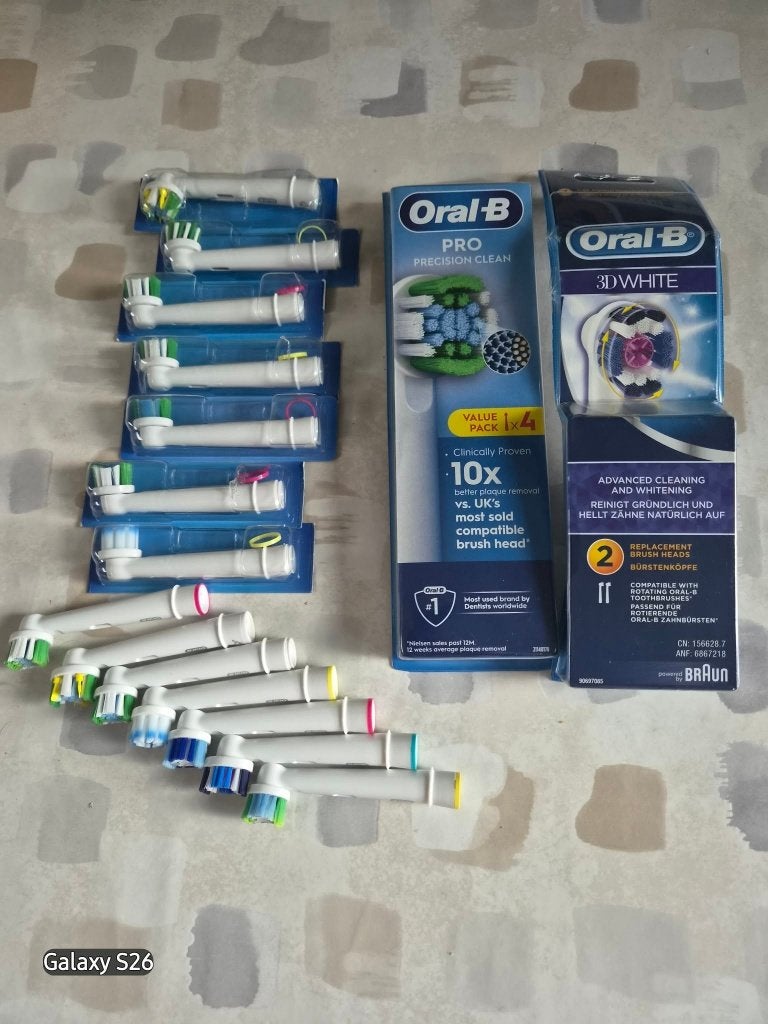 Opzetborstels Oral B, Bijoux, Sacs & Beauté, Beauté | Soins de la bouche, Enlèvement ou Envoi, Neuf, Tête de brosse