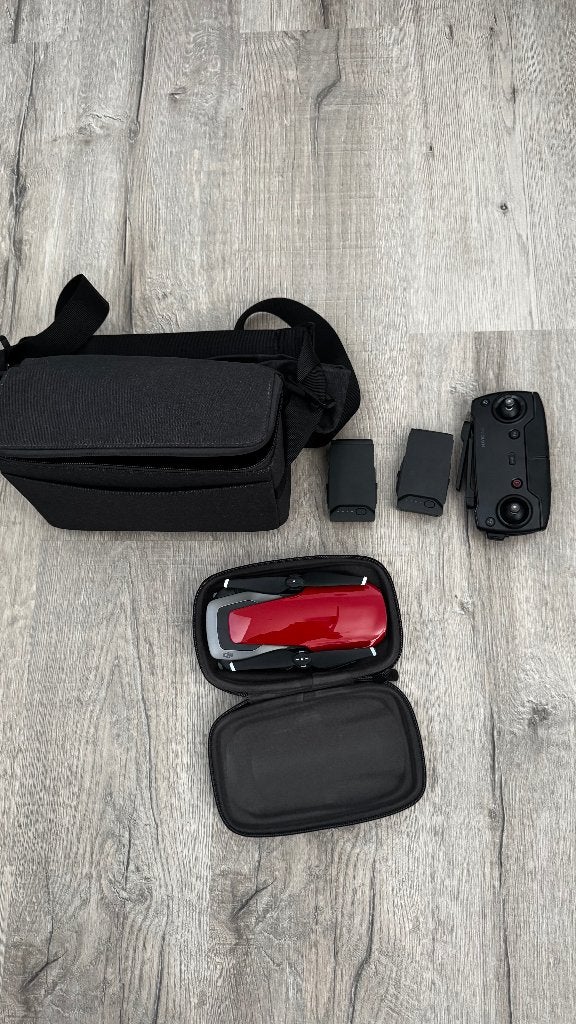 DJI Mavic Air – 2 batterijen – incl. tas, TV, Hi-fi & Vidéo, Drones, Drone avec caméra, Enlèvement ou Envoi, Comme neuf, DJI
