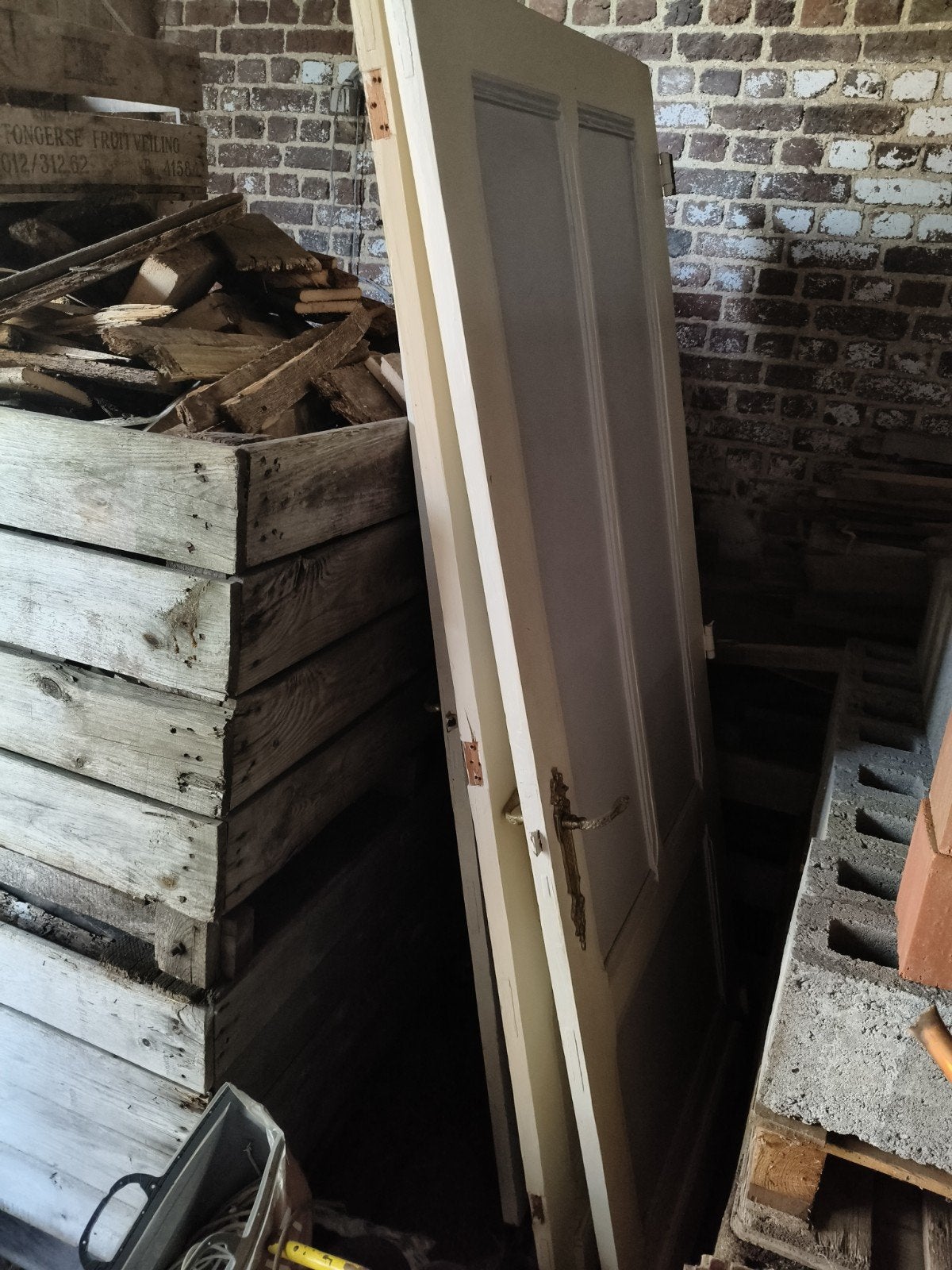 4 portes intérieures en bois identiques, Bricolage & Construction, Fenêtres & Moustiquaires, Enlèvement