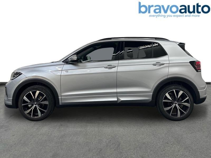 Volkswagen T-Cross R-Line DSG | IQ Light, Autos, Argent ou Gris, Euro 6, Entreprise, Noir