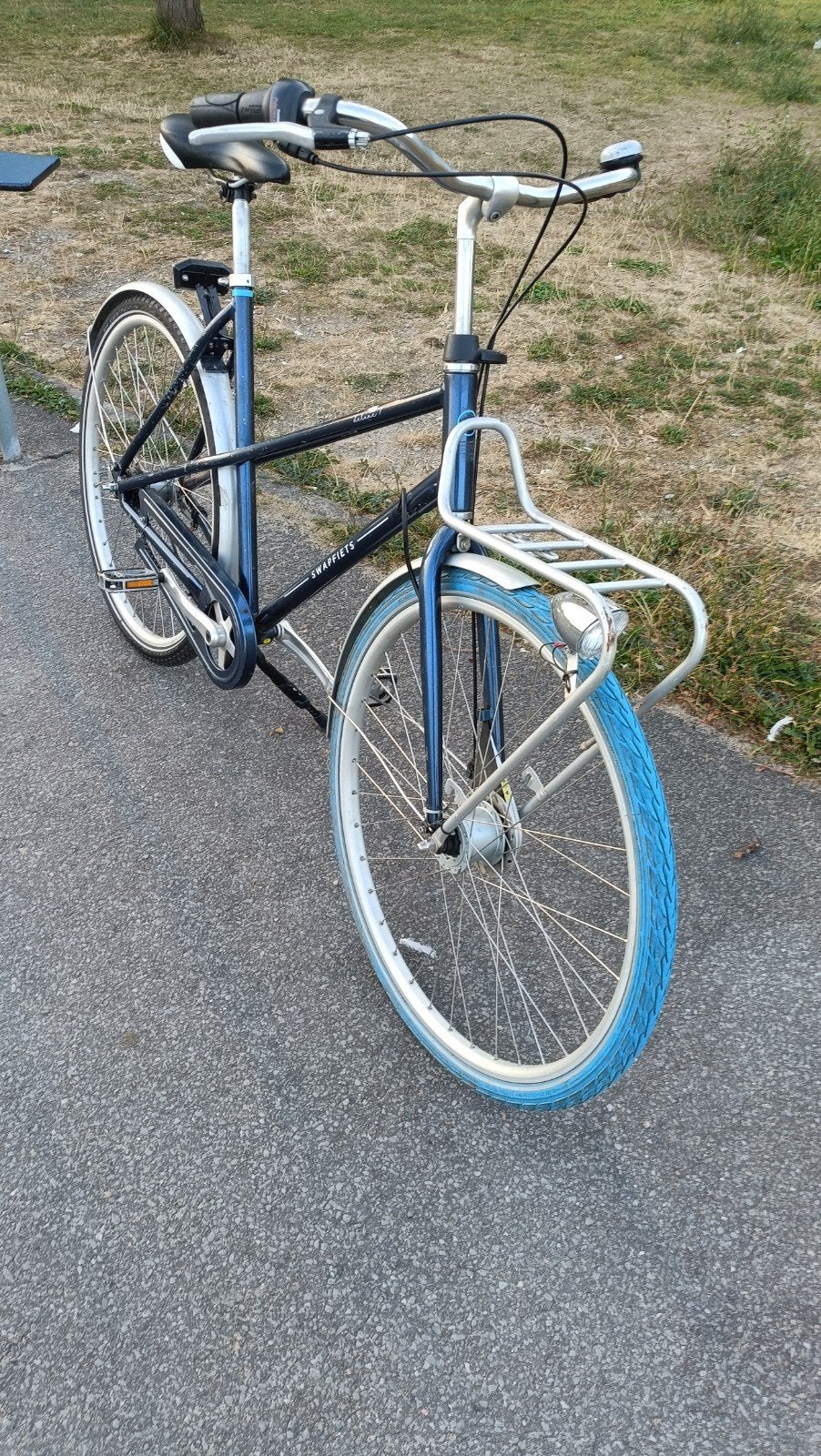 vélo femme 29' blue, Enlèvement