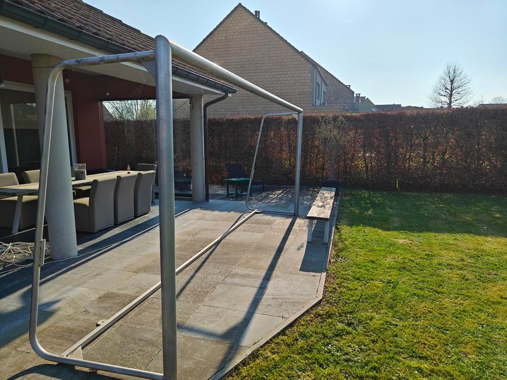 Aluminium goal 5m x 2m zonder net, Ophalen