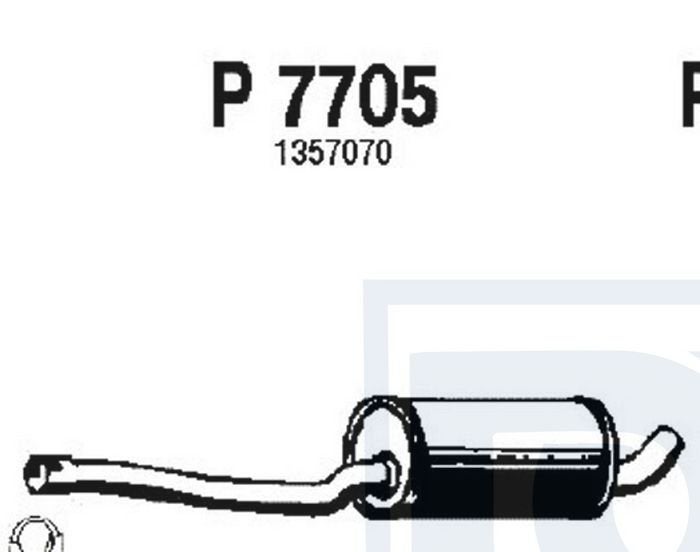 Volvo Uitlaat  740-760 1332534 midden demper Volvo onderdeel, Autos : Pièces & Accessoires, Enlèvement ou Envoi, Neuf, Volvo