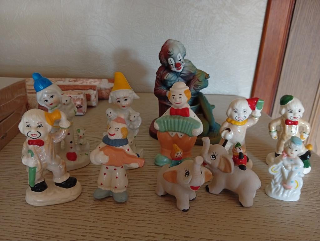 Lot clowns, Ophalen