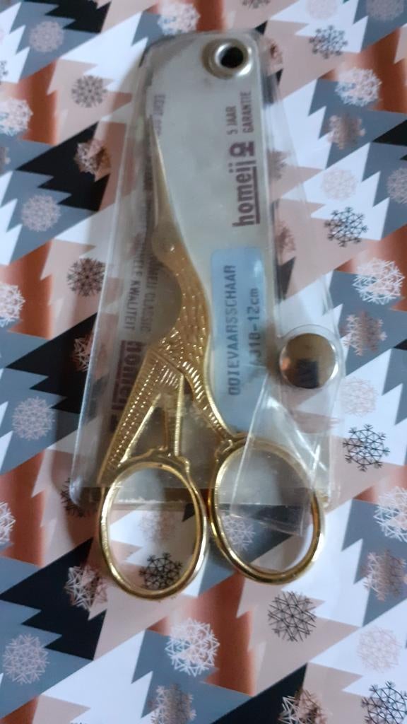 Paire de ciseaux cigogne pour broderie, Enlèvement ou Envoi