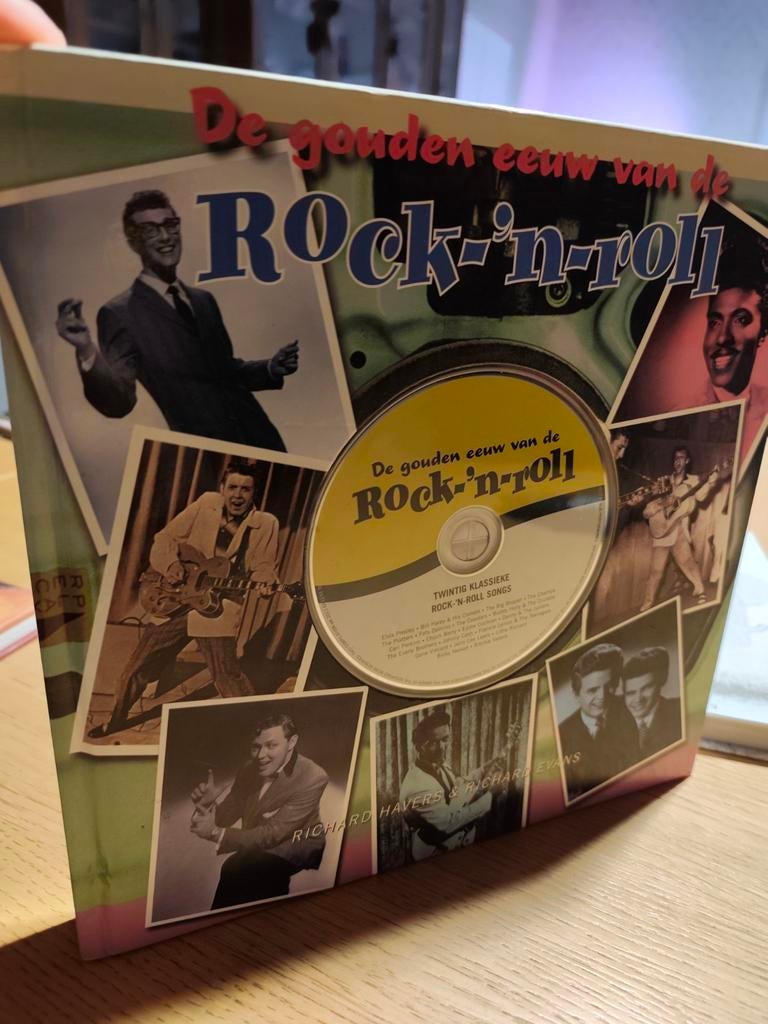 L'âge d'or du rock & roll, livre avec CD, Enlèvement ou Envoi