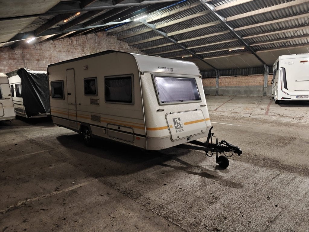 Knaus caravan, Vast bed, Rondzit, Particulier, 6 tot 7 meter