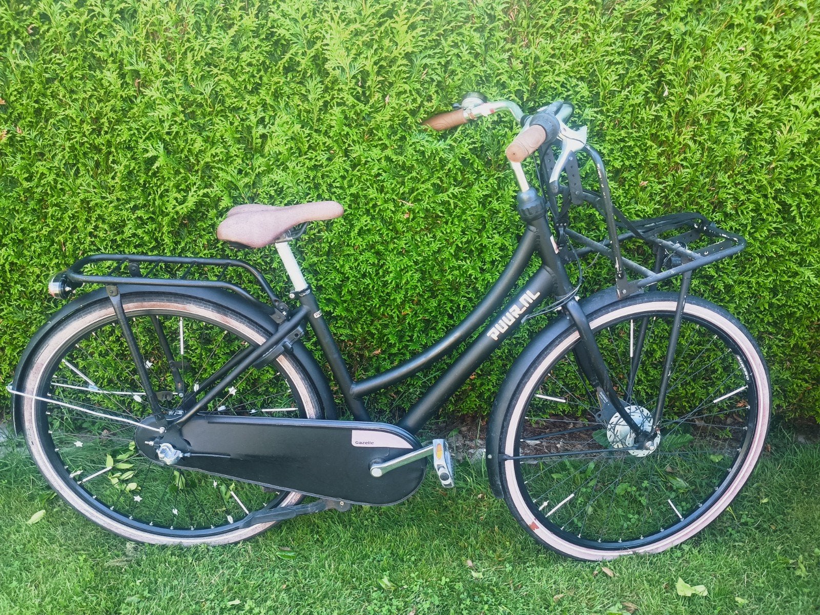 Gazelle damesfiets klein frame, Ophalen, Terugtraprem, Versnellingen