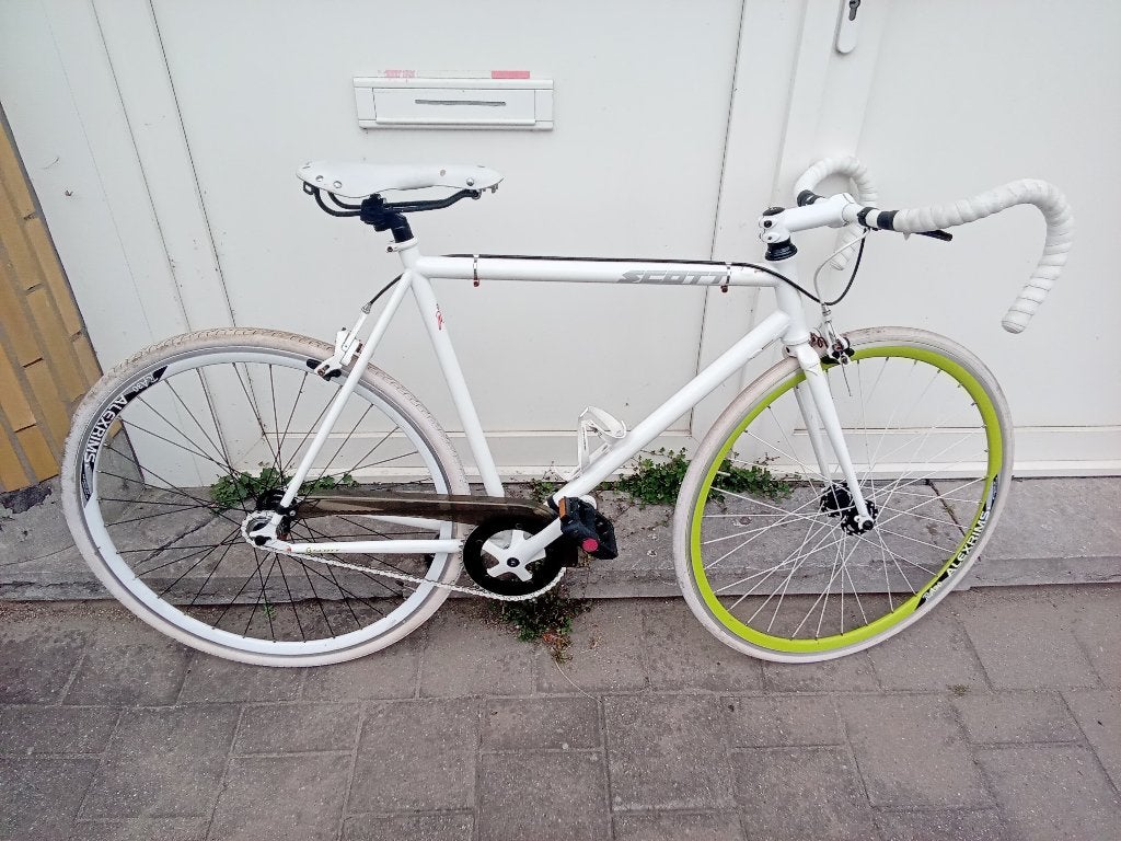 Scott design fixie fiets, Ophalen, Gebruikt, Minder dan 10 versnellingen, Overige merken