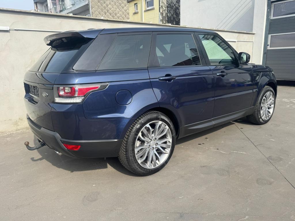 Range Rover Sport / 3.0 HSE, Auto's, Land Rover, Zwart, Trekhaak, Zwart, Bedrijf