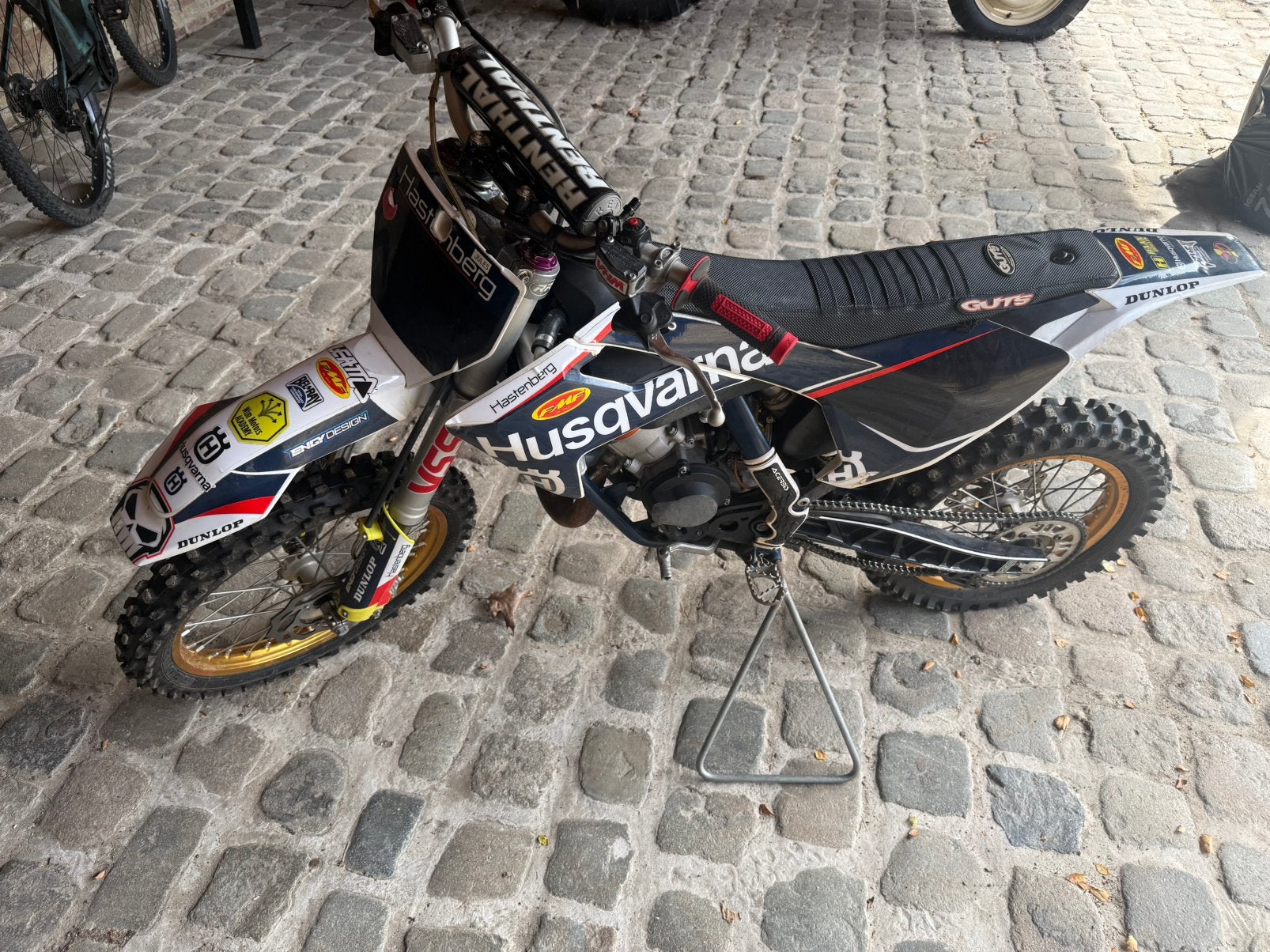 Crossmotor husqvarna, Enlèvement, Utilisé