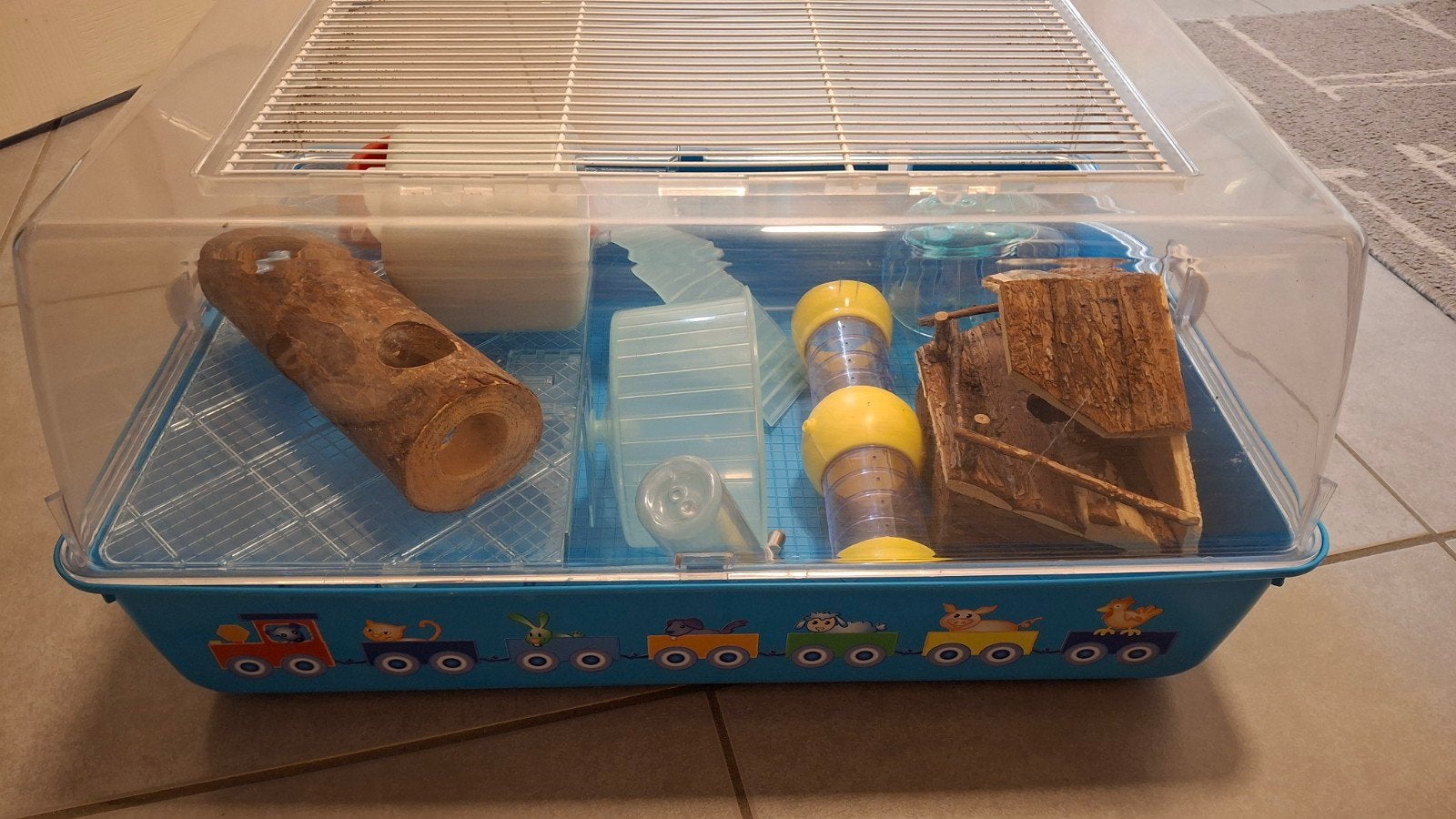 Cage pour hamsters, Enlèvement