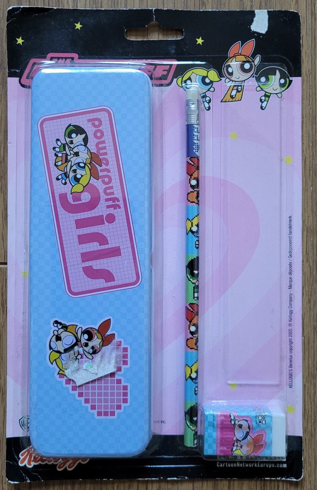 The Powerpuff Girls: schrijfset (Kellogg's), Ophalen of Verzenden, Nieuw, Tv, Gebruiksvoorwerp
