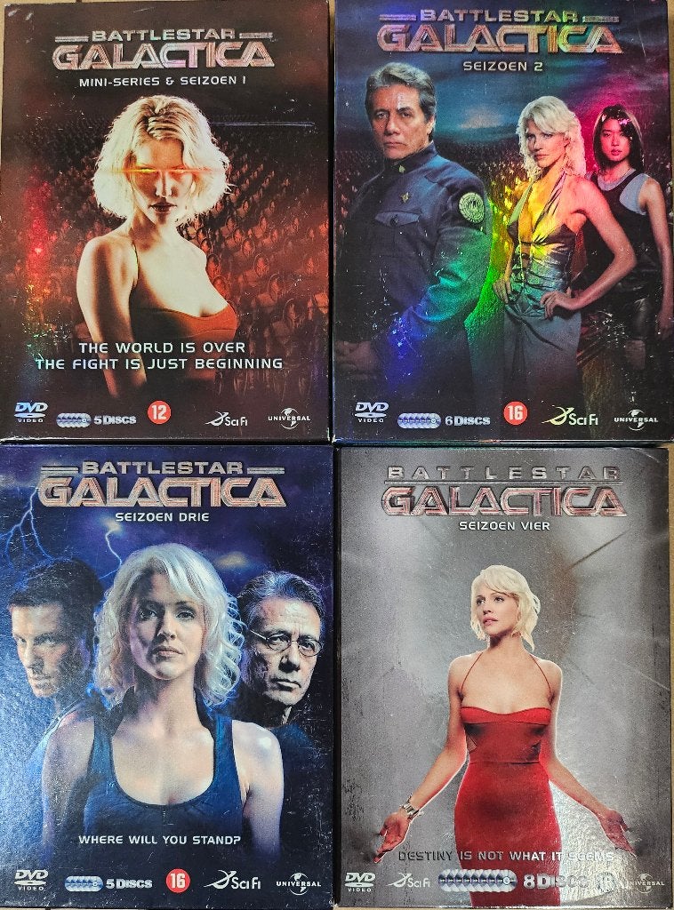 Battlestar Galactica Complete Serie, Cd's en Dvd's, Ophalen of Verzenden, Zo goed als nieuw