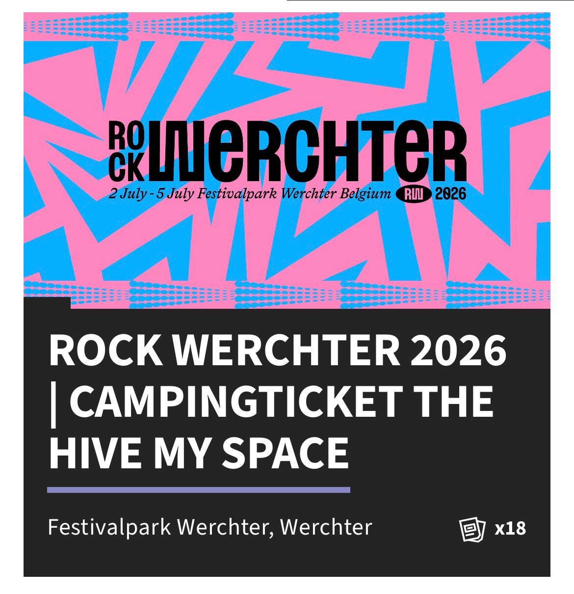 The Hive My Space 16m2 (4-personen pakket) incl toegang Hive, Tickets & Billets, Trois personnes ou plus, Plusieurs jours