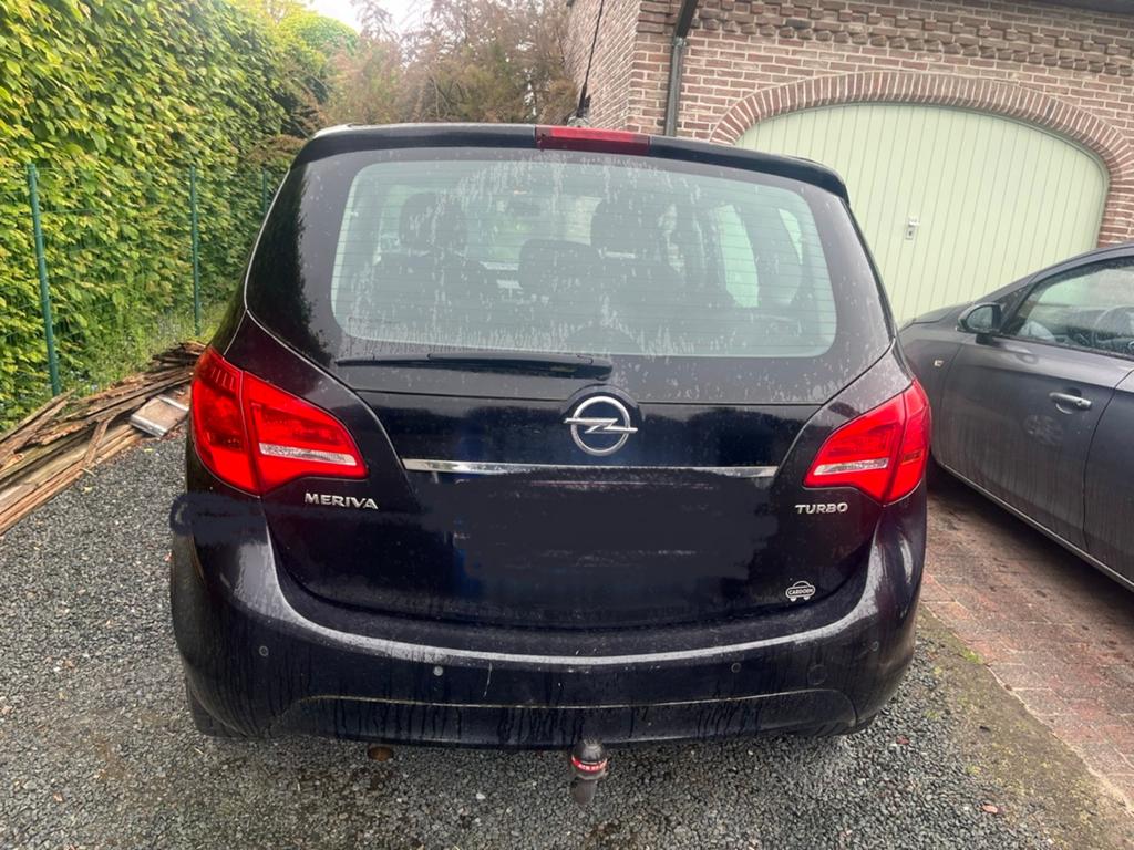 Opel meriva 2013 gekeurd voor verkoop !, Auto's, Opel, Voorwielaandrijving, Euro 5, Stof, Zwart