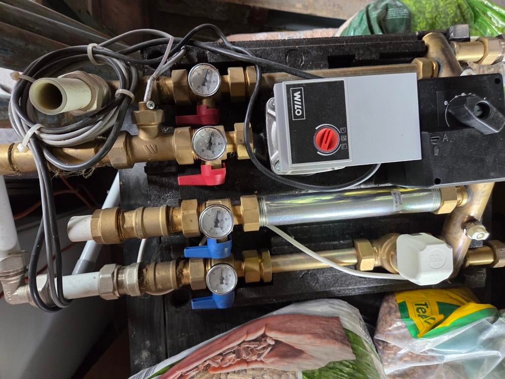 Regeling en pomp centraleverwarming, Ophalen