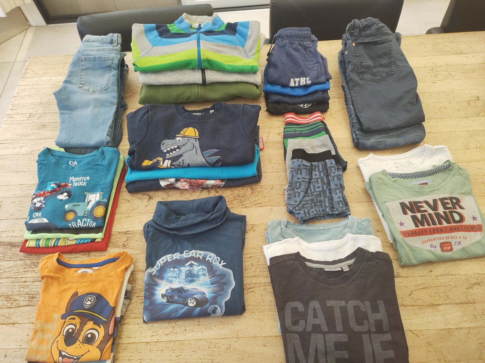 pakket Jongenskleding 122 (meer dan 25 stuks), Kinderen en Baby's, Ophalen of Verzenden