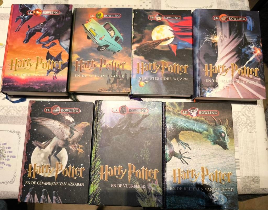 Harry Potter hardcovers, Hobby en Vrije tijd, Ophalen of Verzenden