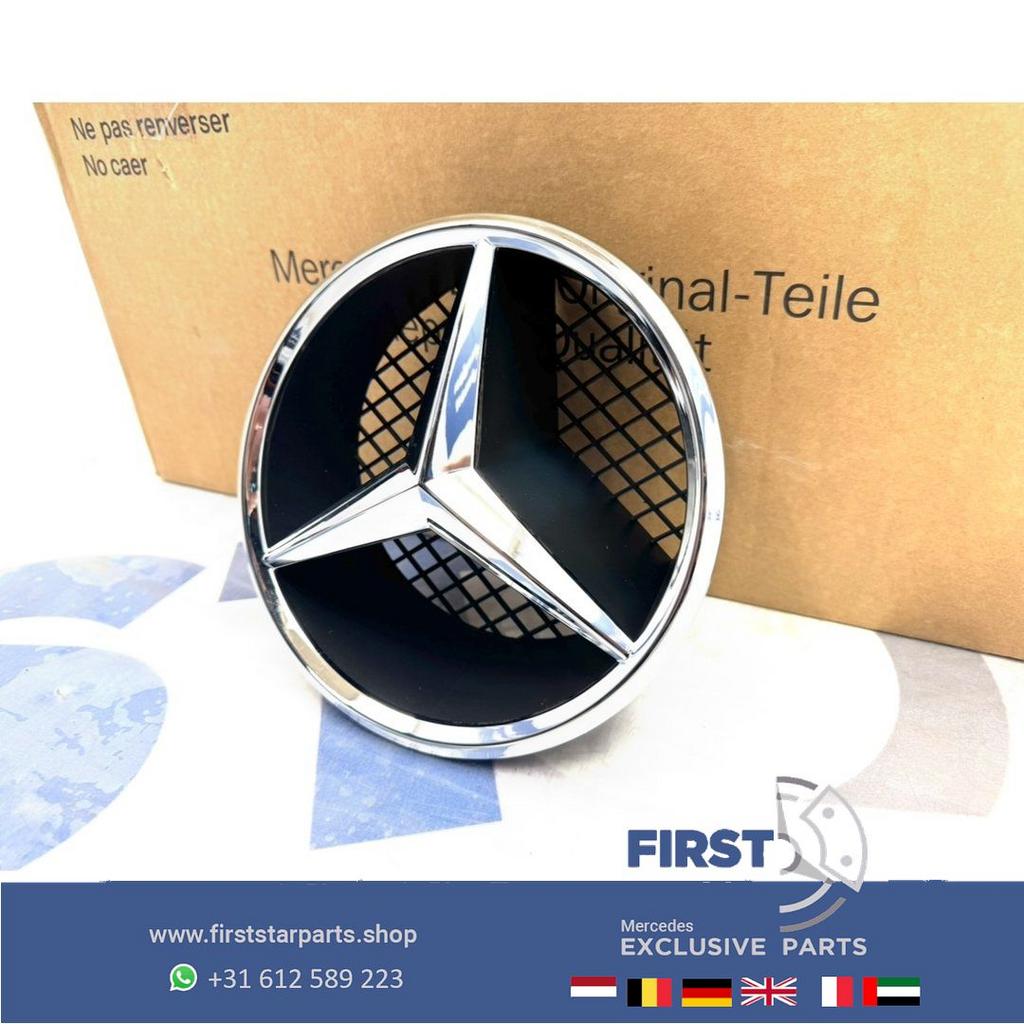 Mercedes AMG GRIL STER LOGO CHROOM W176 W177 W205 W117 W118, Utilisé, -, -, Enlèvement ou Envoi